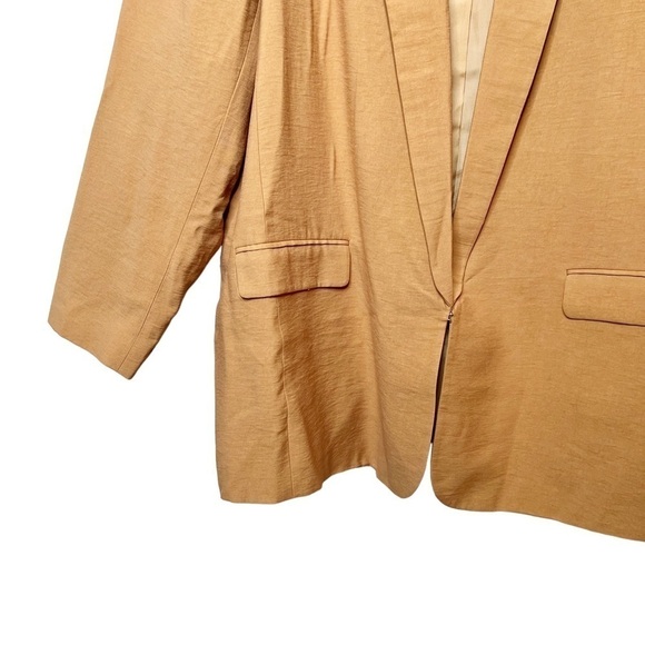 NEW City Chic Bronze Essence Longline Women’s Jacket Blazer Sz 24 - Picture 5 of 14